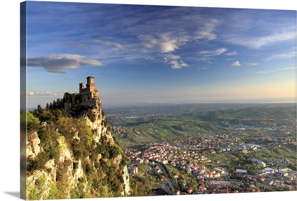 Republic of San Marino, San Marino, San Marino, Rocca Guaita (first tower) in Borgo Maggiore