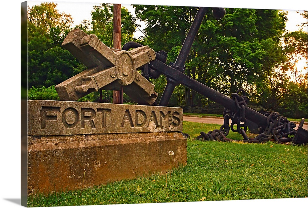 Rhode Island, Newport, Fort Adams entrance