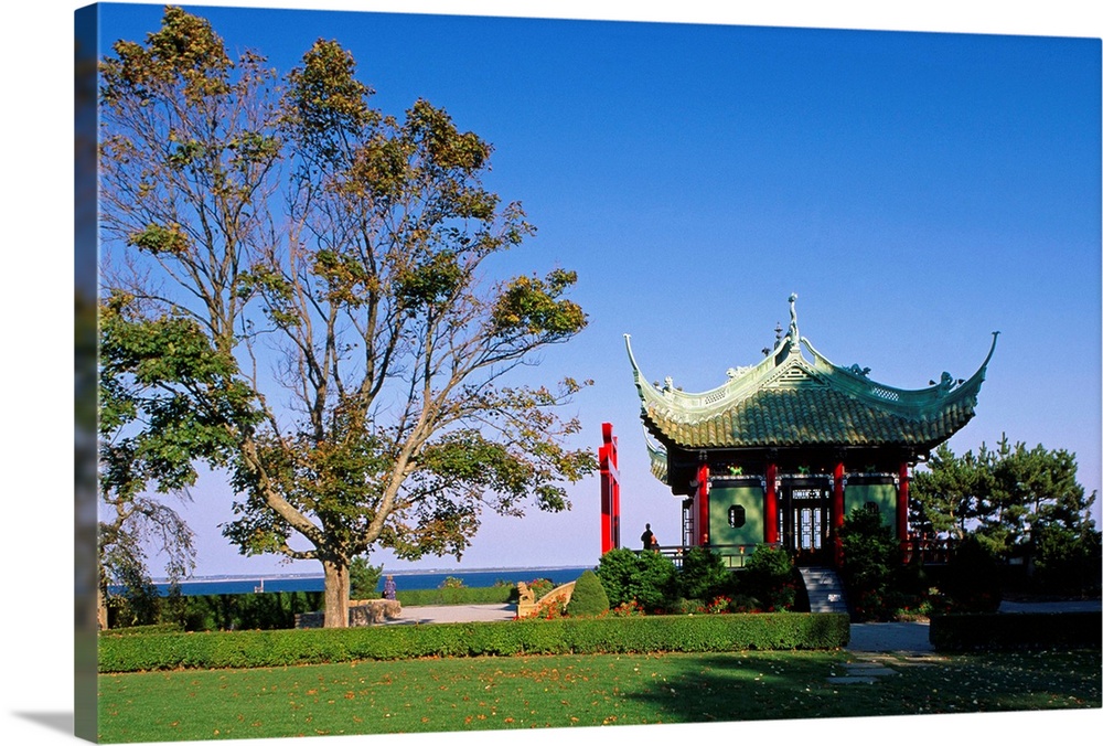 Rhode Island, Newport, Marble House, the Chinese Teahouse