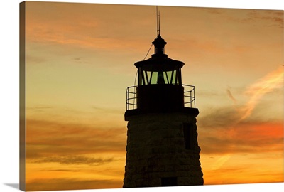 Rhode Island, Newport, Newport Harbor Light aka Goat Island Light