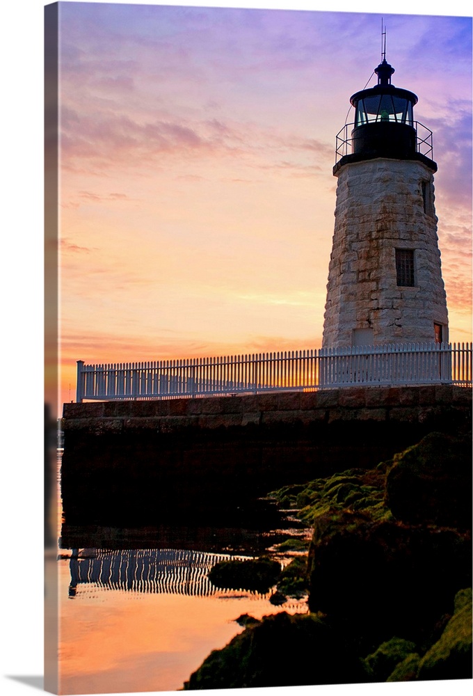Rhode Island, Newport, Newport Harbor Light aka Goat Island Light