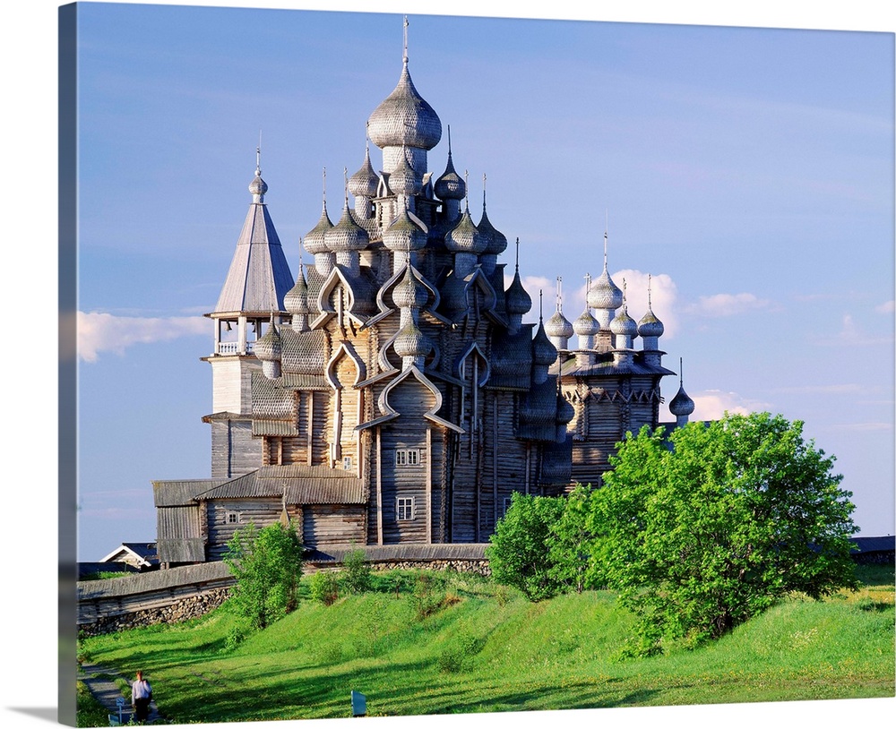 Russia, Kizhi Island, Transfiguration Cathedral