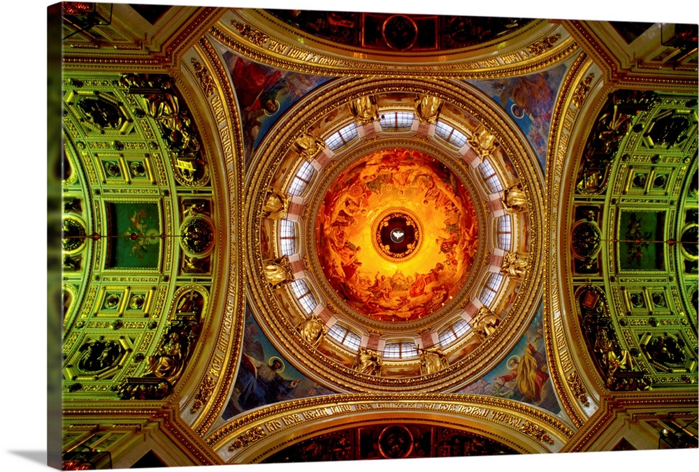 Russia, Rossiya , Leningradskaya Oblast', Saint Petersburg, Saint Isaac's Cathedral, interior