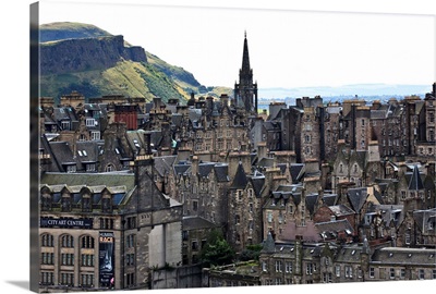 Scotland, Edinburgh, Royal Mile buildings