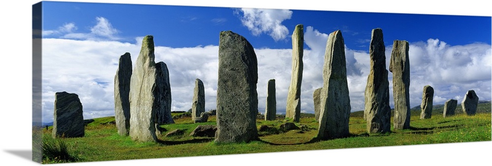 Scotland, Hebrides, Lewis Island, Outer Hebrides, Callanish Stones