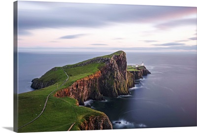 Scotland, Inner Hebrides, Isle of Skye, Neist Point Lighthouse