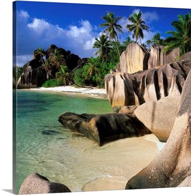 Seychelles, La Digue, Anse Source d'Argent
