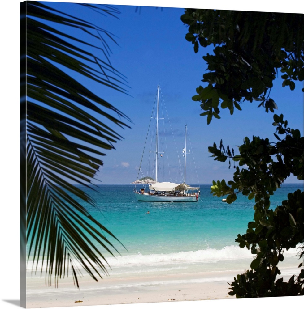 Seychelles, Praslin island, Anse Lazio