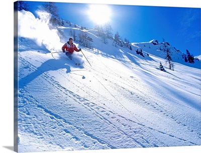 Skiing, Plan de Corones (Kronplatz), skiing