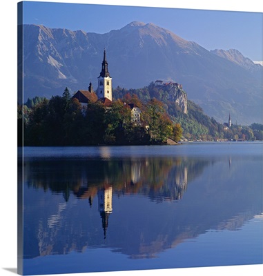 Slovenia, Julian Alps, Bled lake