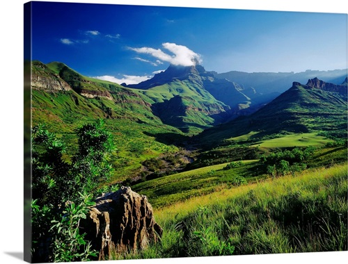 South Africa, Durban, Drakensberg region, Royal Natal national park ...