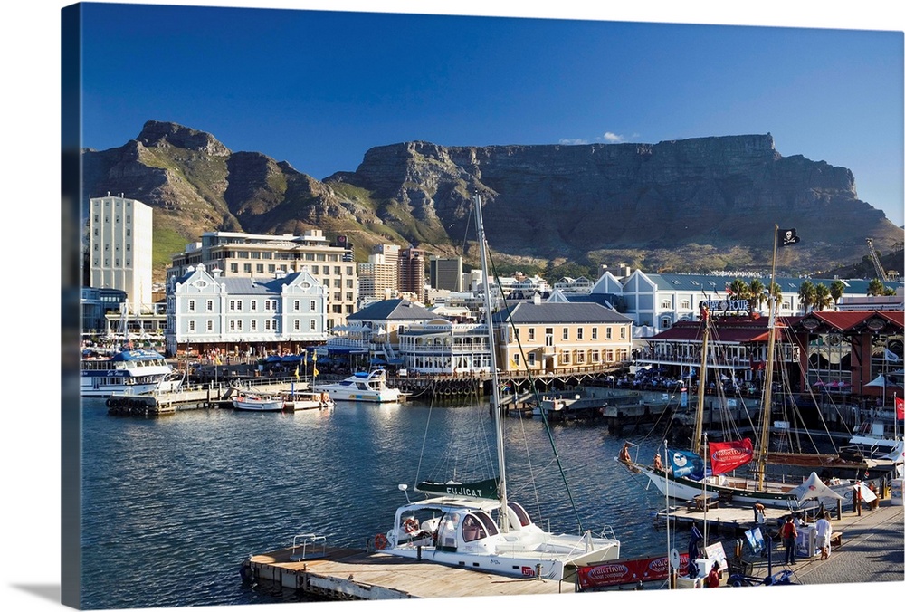 South Africa, Western Cape, Cape Town, Travel Destination, Waterfront and Table Mountain