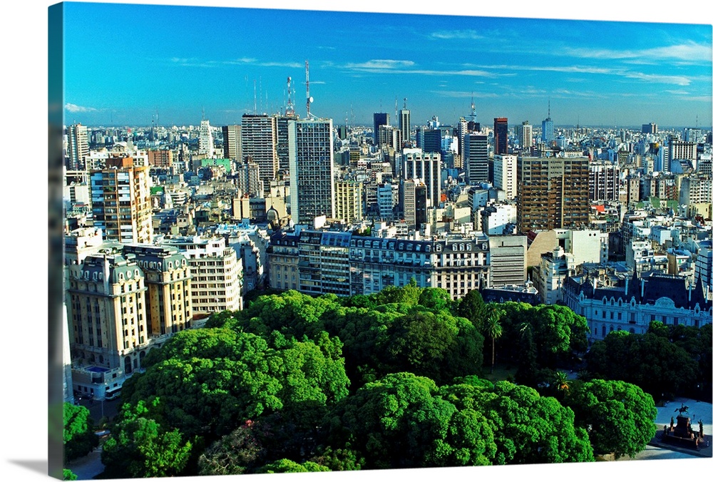 South America, Argentina, Buenos Aires, Cityscape