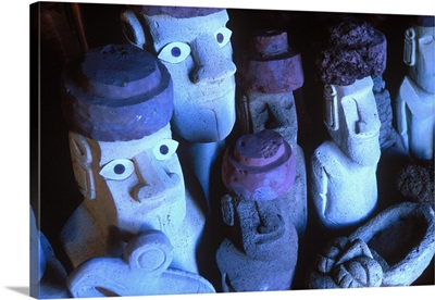 South America, Chile, Easter Island, Rapa Nui National Park, souvenirs