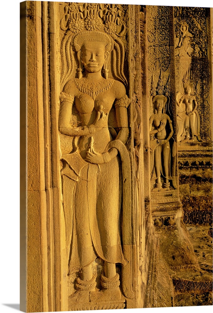 Southeast Asia, Cambodia, Kampuchea, Angkor Wat temple