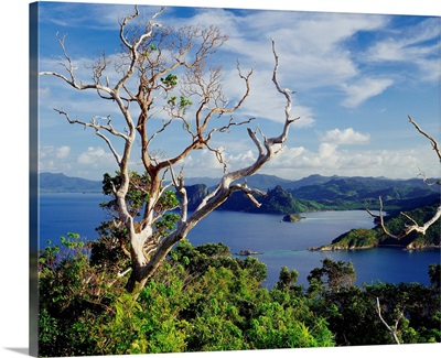 Southeast Asia, Philippines, El Nido, view over Bacuit archipelago