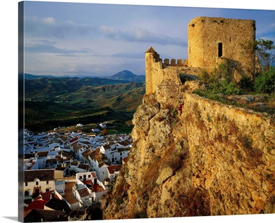 Spain, Andalucia, Cadiz, Olvera, panorama