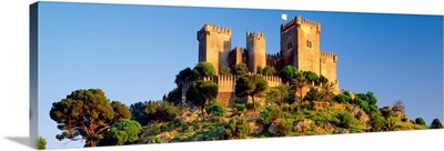 Spain, Andalucia, Cordoba, Palma del Rio town, Almodovar del Rio castle