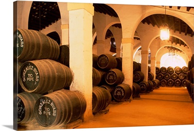 Spain, Andalusia, Bodega Gonzalo Byass, producer of Sherry Tio Pepe