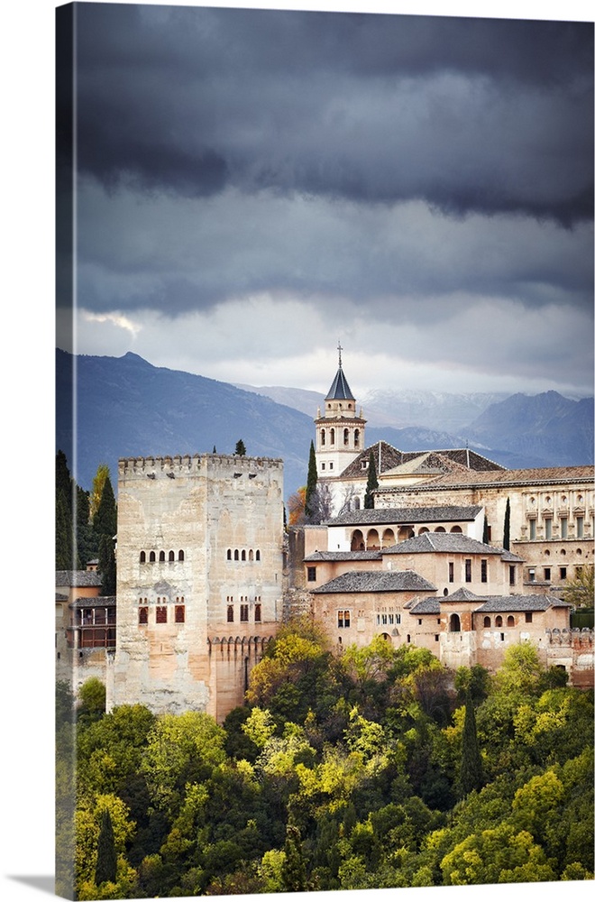 Spain, Andalusia, Mediterranean area, Granada district, Granada, Alhambra Palace, Alhambra Palace