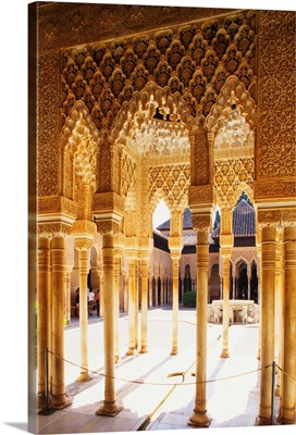 Spain, Andalusia, Mediterranean area, Granada district, Granada, Alhambra Palace