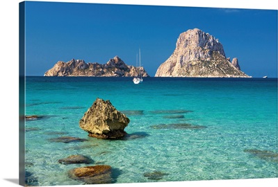 Spain, Balearic Islands, Ibiza, Cala d'Hort's