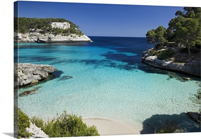 Spain, Balearic Islands, Illes Balears district, Menorca, Cala Mitjana