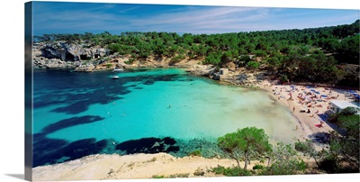 Spain, Balearic Islands, Mallorca, Portals Vells, beach