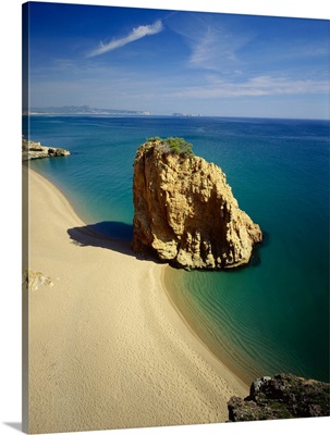 Spain, Catalonia, Costa Brava, Playa de Pals, view of the beach