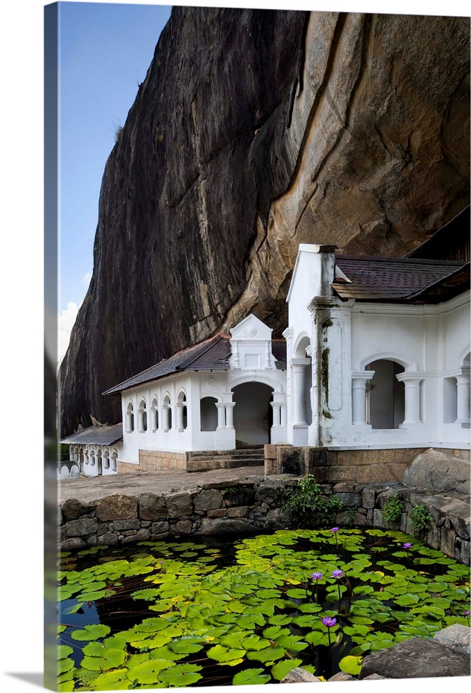 Sri Lanka, Ceylon, Central Province, Dambulla, Royal Rock Temple