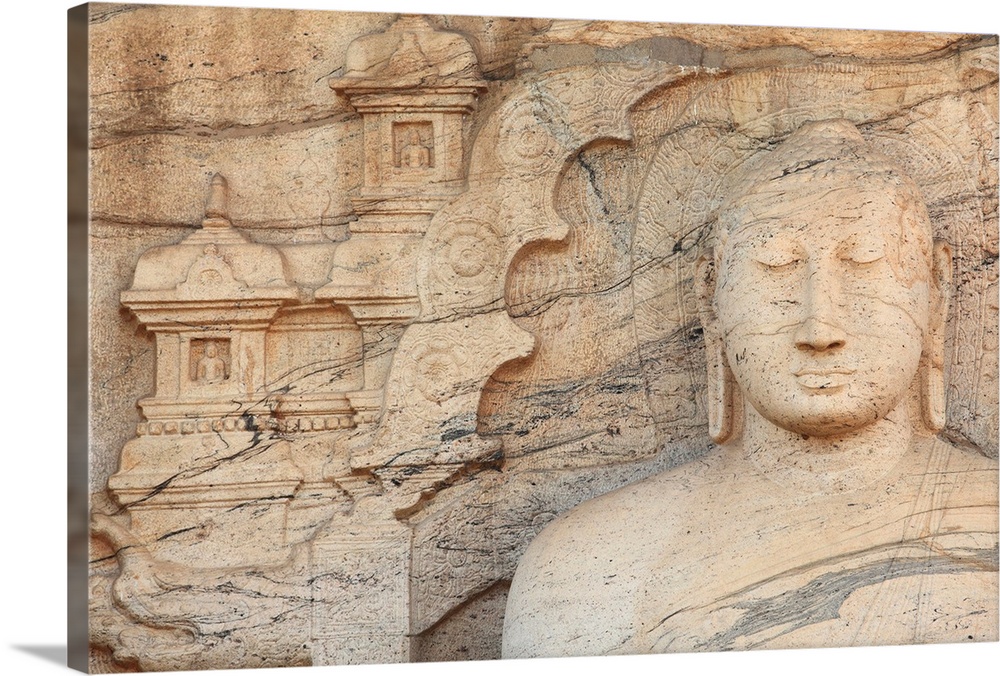 Sri Lanka, Ceylon, North Central Province, Polonnaruwa, Rankoth Vihara Temple