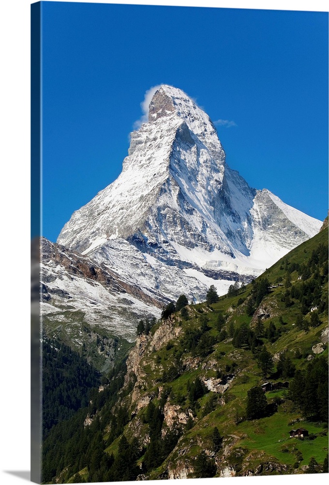 Switzerland, Valais,, Matterhorn (Cervino).