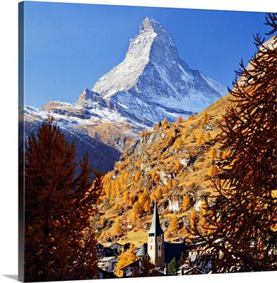 Switzerland, Valais, Zermatt, Matterhorn (Cervino)