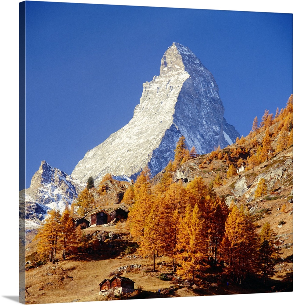 Switzerland, Valais, Zermatt, Matterhorn mountain