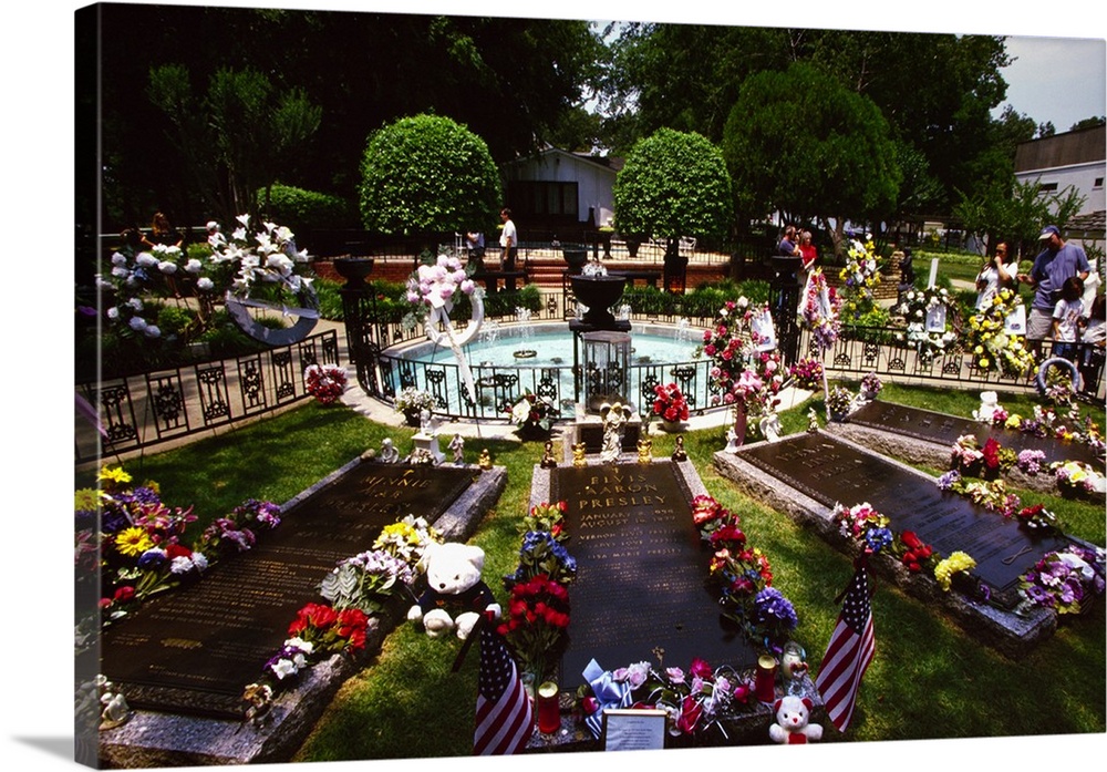 Tennessee, Memphis, Graceland, Elvis Grave