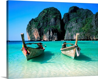 Thailand, Andaman Sea, Phi Phi Lay Island, Maya Bay