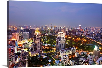 Thailand, Bangkok, Cityscape and Sukhumvit district