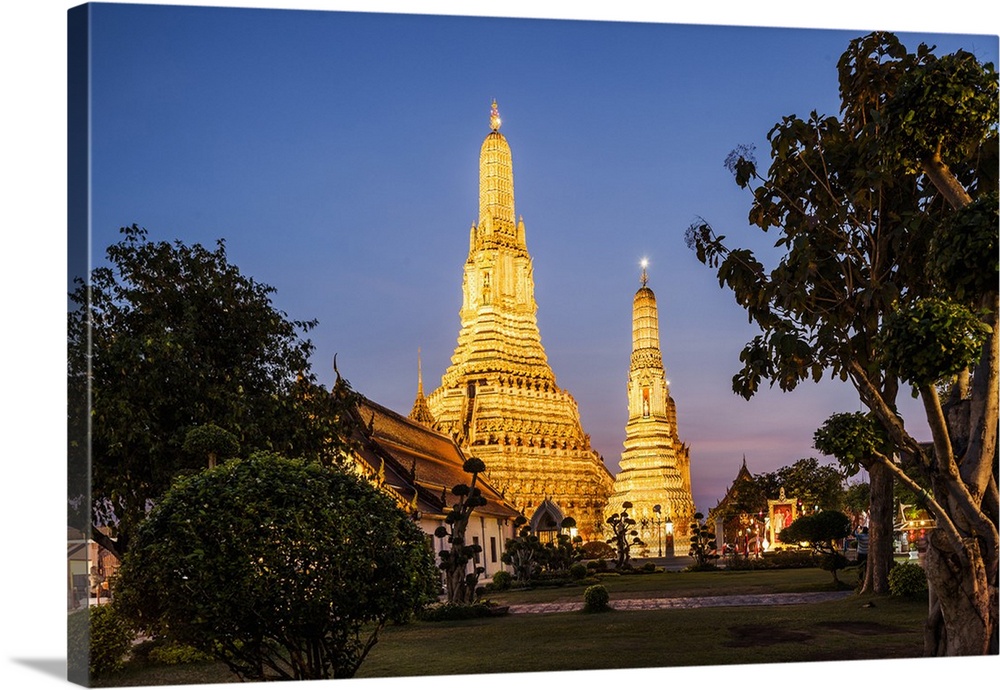 Thailand, Central Thailand, Bangkok, Wat Arun.