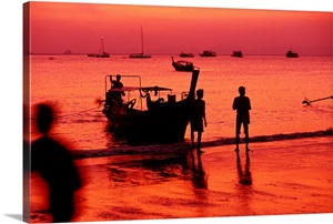 Thailand, Krabi, Andaman sea, Ao Nang Beach image thumbnail