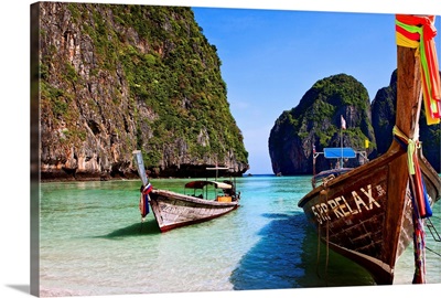 Thailand, Southeast Asia, Andaman sea, Phi Phi islands, Phi Phi Leh island, Maya Bay