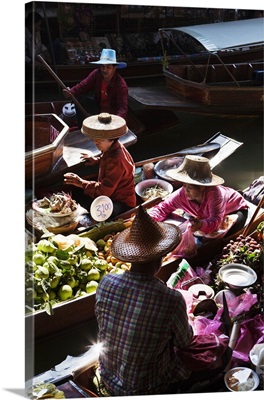 Thailand, Southeast Asia, Bangkok, Damnoen Saduak, floating market