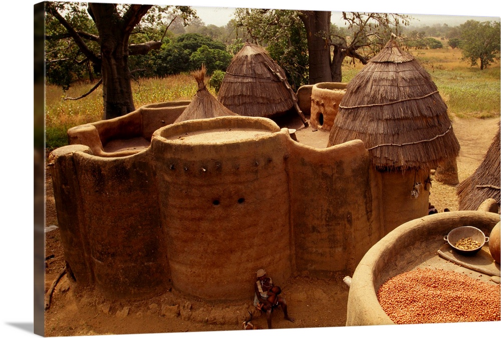 Togo, Taberma Valley, fortified house