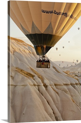 Turkey, Cappadocia, Hot air balloon