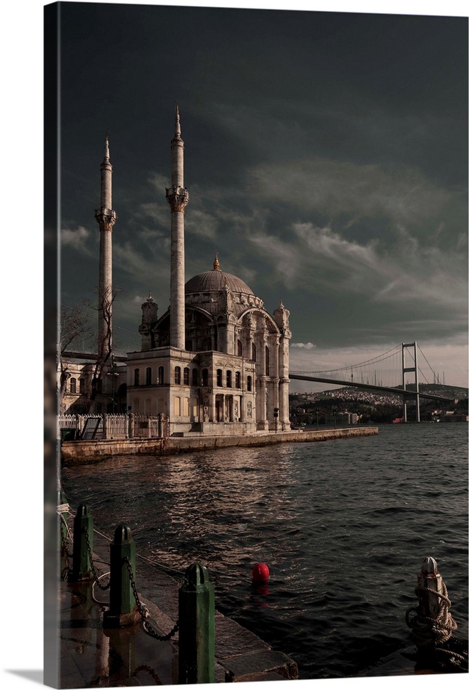 Turkey, Istanbul, Ortakoy Mosque, Ortakoy Mosque.