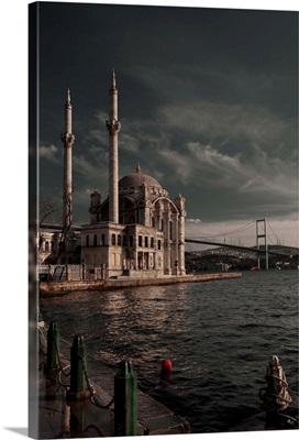 Turkey, Istanbul, Ortakoy Mosque, Ortakoy Mosque