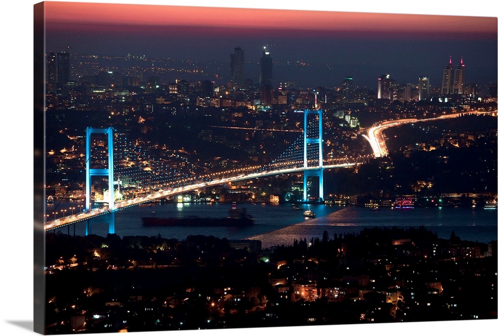 Turkey, Marmara, Bosphorus, Istanbul, Bosphorus Bridge