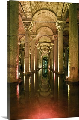 Turkey, Marmara, Istanbul, the Basilica Cistern