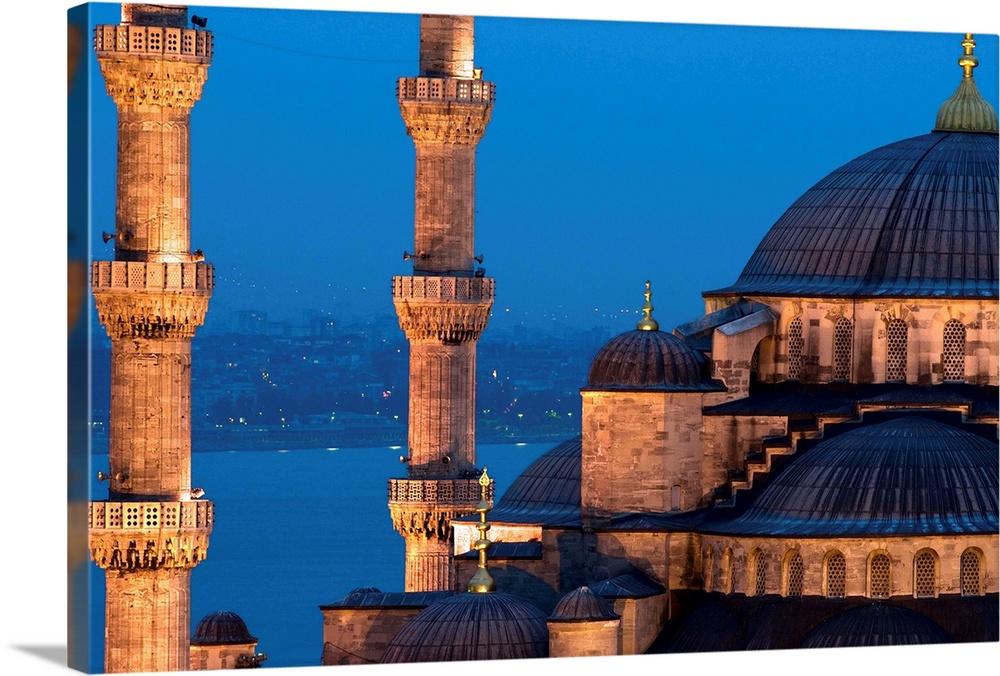 Turkey, Marmara, Mediterranean area, Bosphorus, Istanbul, Blue Mosque
