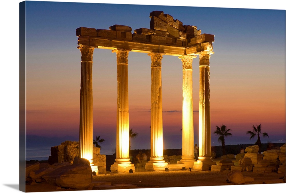 Turkey, Mediterranean Region, Side, Temple of Apollo