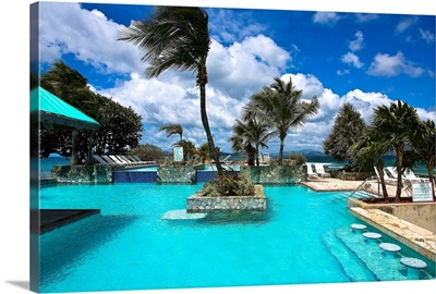 U.S. Virgin Islands, St. Thomas, Sapphire Beach Resort, pool